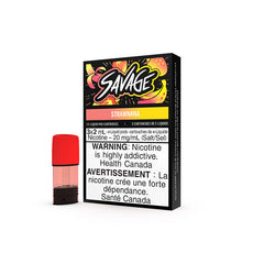 STLTH PREMIUM POD PACKS Strawnana by SAVAGE / 20MG Closed Pods STLTH PREMIUM POD PACKS | Downtown Smokes N Vapes