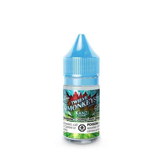 TWELVE MONKEYS ICED SALT NIC 30ML KANZI / 10MG Salt Nic TWELVE MONKEYS ICED SALT NIC 30ML | Downtown Smokes N Vapes
