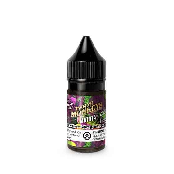 TWELVE MONKEYS SALT NIC 30ML MATATA / 10MG Salt Nic TWELVE MONKEYS SALT NIC 30ML | Downtown Smokes N Vapes