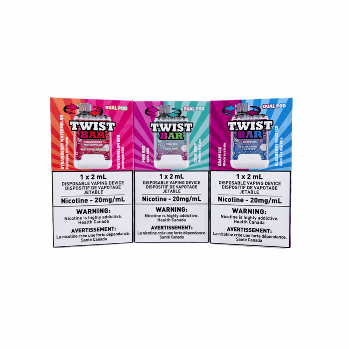 Twist bar Disposable Vape 10K Puffs (20MG Intense) Disposables Twist Bar Disposable Vape 10k Flavours Inside Type C