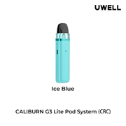 UWELL CALIBURN G3 LITE OPEN POD KIT Ice Blue Salt Nic Devices UWELL CALIBURN G3 LITE OPEN POD KIT | Downtown Smokes N