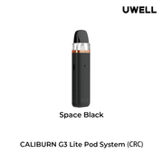 UWELL CALIBURN G3 LITE OPEN POD KIT Space Black Salt Nic Devices UWELL CALIBURN G3 LITE OPEN POD KIT | Downtown Smokes