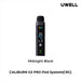 UWELL CALIBURN G3 PRO OPEN POD KIT Midnight Black Salt Nic Devices UWELL CALIBURN G3 PRO OPEN POD KIT | Downtown Smokes
