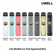UWELL CALIBURN G4 OPEN POD KIT Salt Nic Devices UWELL CALIBURN G4 OPEN POD KIT | Downtown Smokes N Vapes