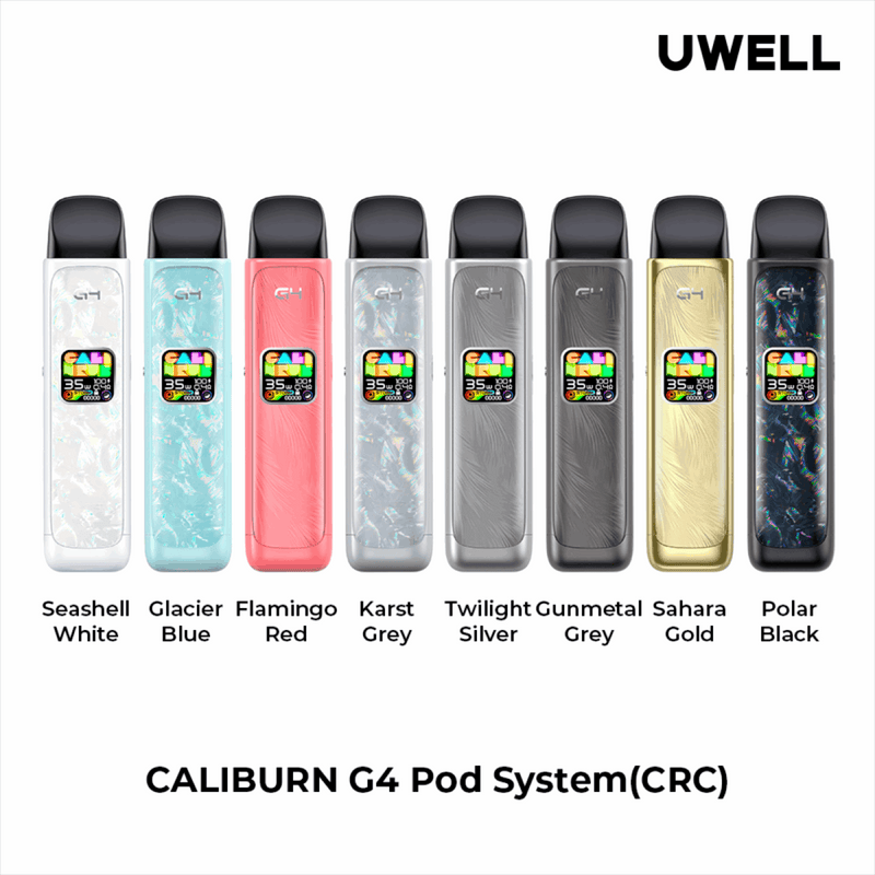 UWELL CALIBURN G4 OPEN POD KIT Salt Nic Devices UWELL CALIBURN G4 OPEN POD KIT | Downtown Smokes N Vapes