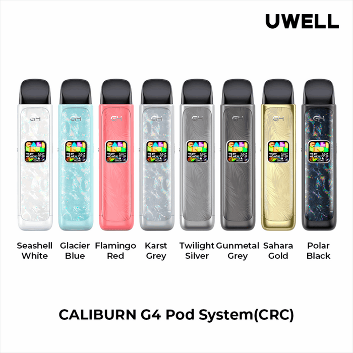 UWELL CALIBURN G4 OPEN POD KIT Salt Nic Devices UWELL CALIBURN G4 OPEN POD KIT | Downtown Smokes N Vapes