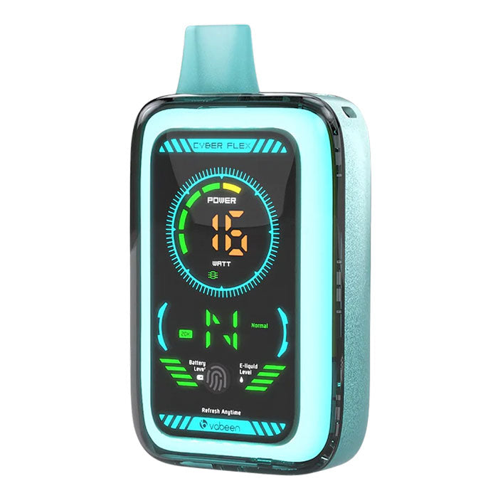 VABEEN CYBER FLEX 25K DISPOSABLE Blue Mint / 20MG Disposables VABEEN CYBER FLEX 25K DISPOSABLE | Downtown Smokes N Vapes