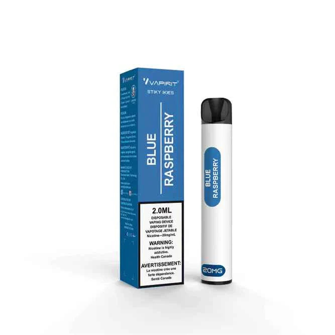 VAPIRIT DISPOSABLE VAPE Blue Raspberry / 20MG Intense Disposables VAPIRIT DISPOSABLE VAPE | Downtown Smokes N Vapes