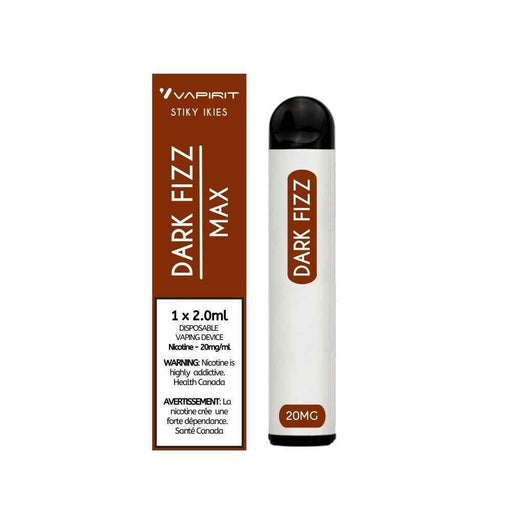 VAPIRIT DISPOSABLE VAPE Dark Fizz (Cola) / 20MG Intense Disposables VAPIRIT DISPOSABLE VAPE | Downtown Smokes N Vapes
