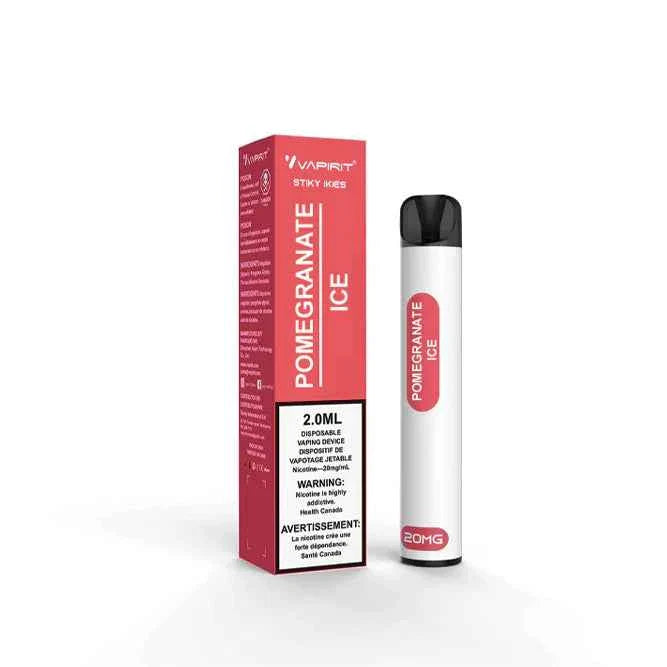 VAPIRIT DISPOSABLE VAPE Pomegranate Ice / 20MG Intense Disposables VAPIRIT DISPOSABLE VAPE | Downtown Smokes N Vapes