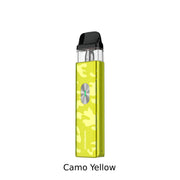 VAPORESSO XROS 4 MINI OPEN POD KIT Camo Yellow Salt Nic Devices VAPORESSO XROS 4 MINI OPEN POD KIT | Downtown Smokes N