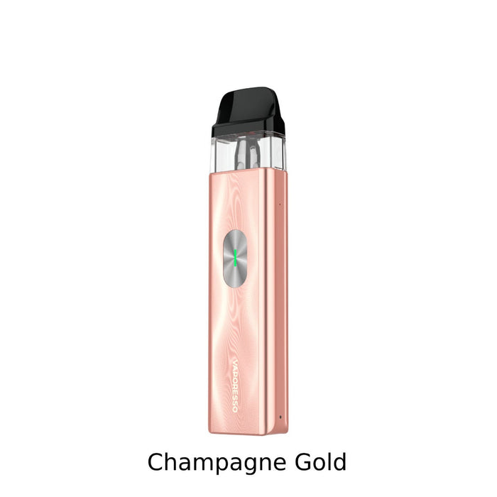 VAPORESSO XROS 4 MINI OPEN POD KIT Champagne Gold Salt Nic Devices VAPORESSO XROS 4 MINI OPEN POD KIT | Downtown Smokes