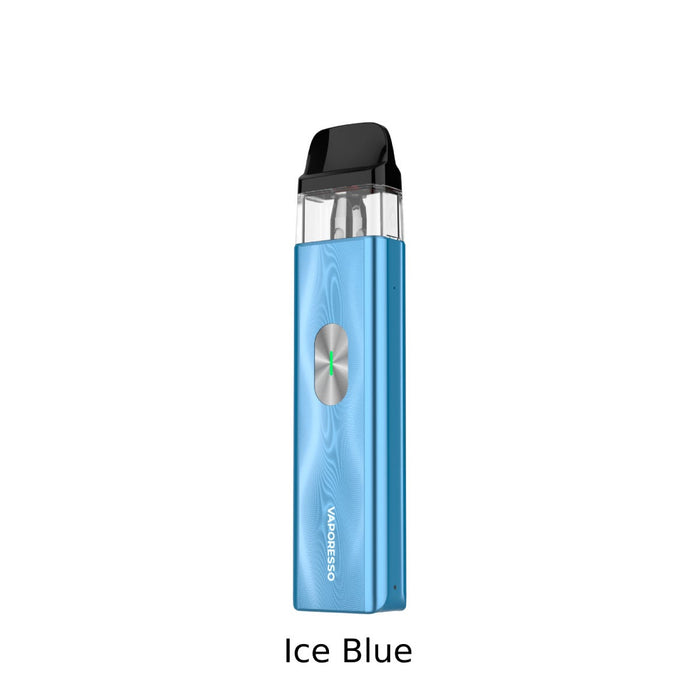 VAPORESSO XROS 4 MINI OPEN POD KIT Ice Blue Salt Nic Devices VAPORESSO XROS 4 MINI OPEN POD KIT | Downtown Smokes N