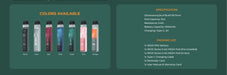 VAPORESSO XROS PRO OPEN POD KIT Salt Nic Devices VAPORESSO XROS PRO OPEN POD KIT | Downtown Smokes N Vapes