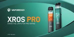 VAPORESSO XROS PRO OPEN POD KIT Salt Nic Devices VAPORESSO XROS PRO OPEN POD KIT | Downtown Smokes N Vapes
