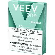 VEEV ONE PODS VEEV ONE BLUE MINT 1.8% Closed Pods VEEV ONE PODS | Downtown Smokes N Vapes