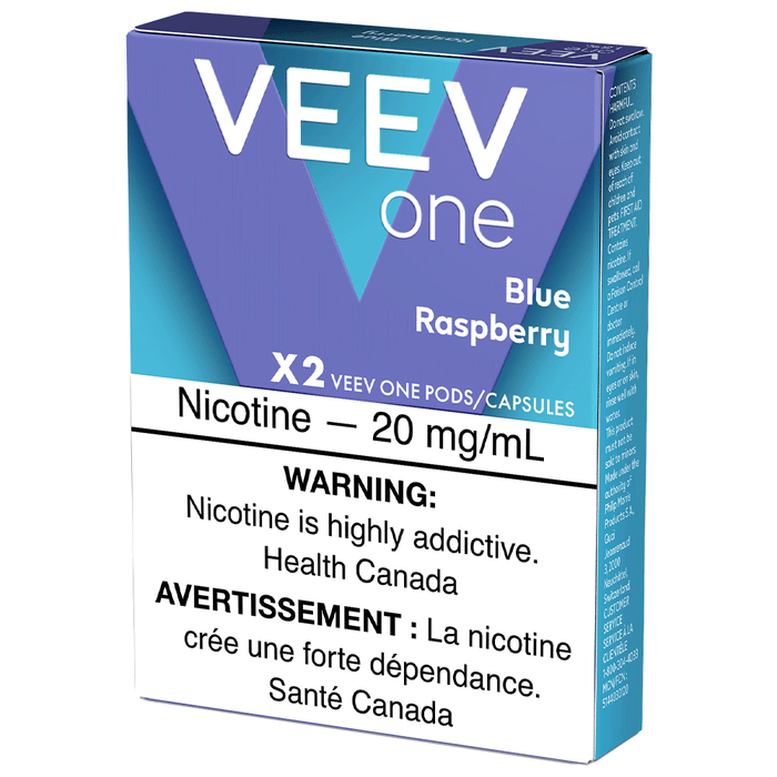 VEEV ONE PODS VEEV ONE BLUE RASPBERRY 1.8% Closed Pods VEEV ONE PODS | Downtown Smokes N Vapes
