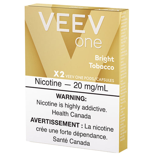 VEEV ONE PODS BRIGHT TOBACCO 1.8% Closed Pods VEEV ONE PODS | Downtown Smokes N Vapes