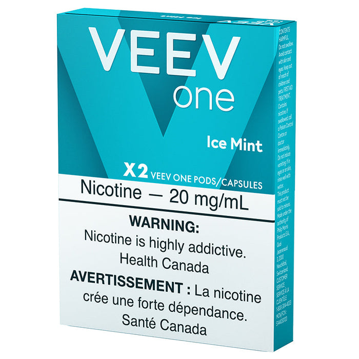 VEEV ONE PODS VEEV ONE ICE MINT 1.8% Closed Pods VEEV ONE PODS | Downtown Smokes N Vapes