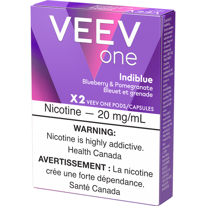 VEEV ONE PODS VEEV ONE INDIBLUE 1.8% Closed Pods VEEV ONE PODS | Downtown Smokes N Vapes