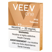 VEEV ONE PODS MILD TOBACCO 1.8% Closed Pods VEEV ONE PODS | Downtown Smokes N Vapes