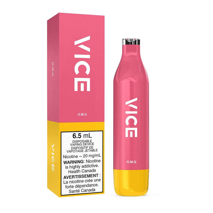 VICE 2500 Disposable O.M.G (Orange Mango Guava) 20MG Disposables VICE 2500 Disposable | Downtown Smokes N Vapes