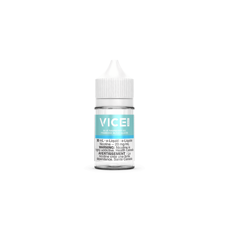 VICE SALT NIC 30ML BLUE RASPBERRY ICE / 12MG Salt Nic VICE SALT NIC 30ML | Downtown Smokes N Vapes
