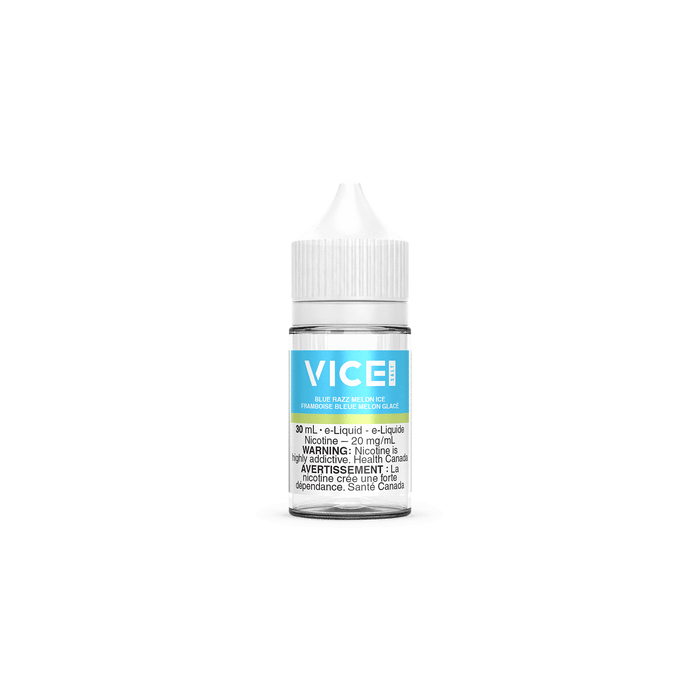 VICE SALT NIC 30ML BLUE RAZZ MELON ICE / 12MG Salt Nic VICE SALT NIC 30ML | Downtown Smokes N Vapes