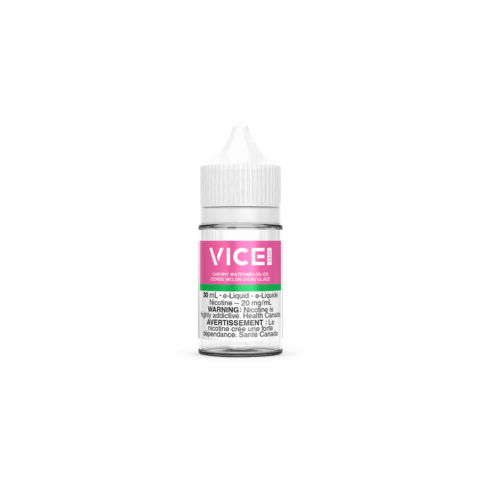 VICE SALT NIC 30ML CHERRY WATERMELON ICE / 12MG Salt Nic VICE SALT NIC 30ML | Downtown Smokes N Vapes