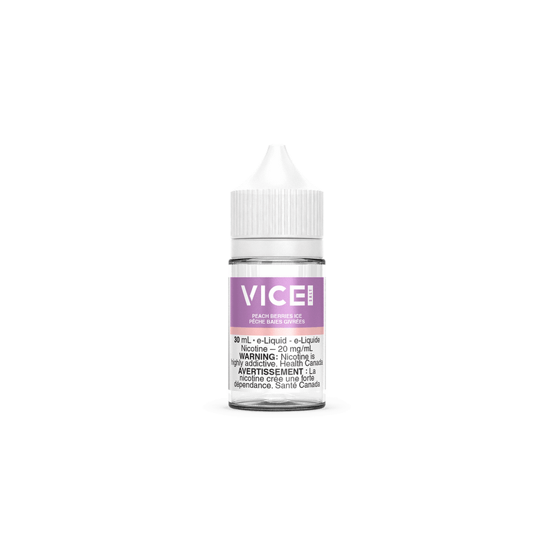 VICE SALT NIC 30ML PEACH BERRIES ICE / 12MG Salt Nic VICE SALT NIC 30ML | Downtown Smokes N Vapes