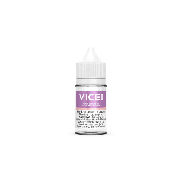 VICE SALT NIC 30ML PEACH BERRIES ICE / 12MG Salt Nic VICE SALT NIC 30ML | Downtown Smokes N Vapes