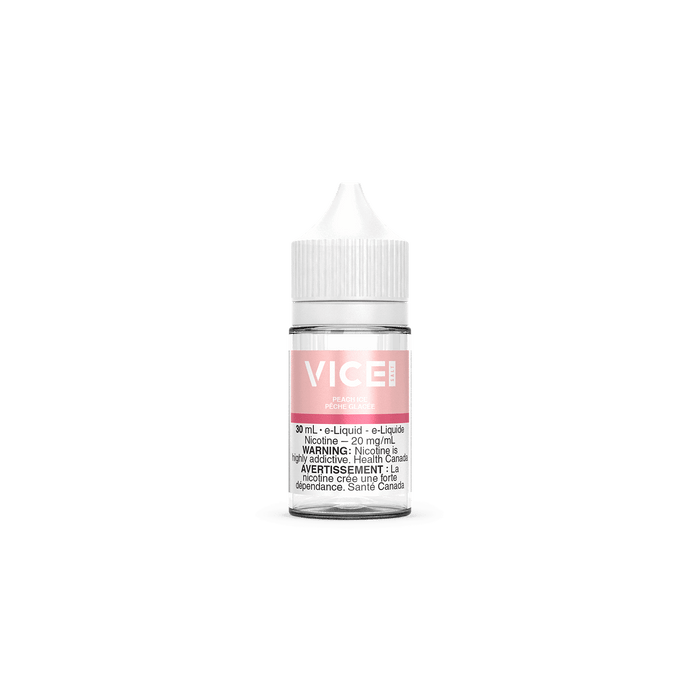 VICE SALT NIC 30ML PEACH ICE / 12MG Salt Nic VICE SALT NIC 30ML | Downtown Smokes N Vapes