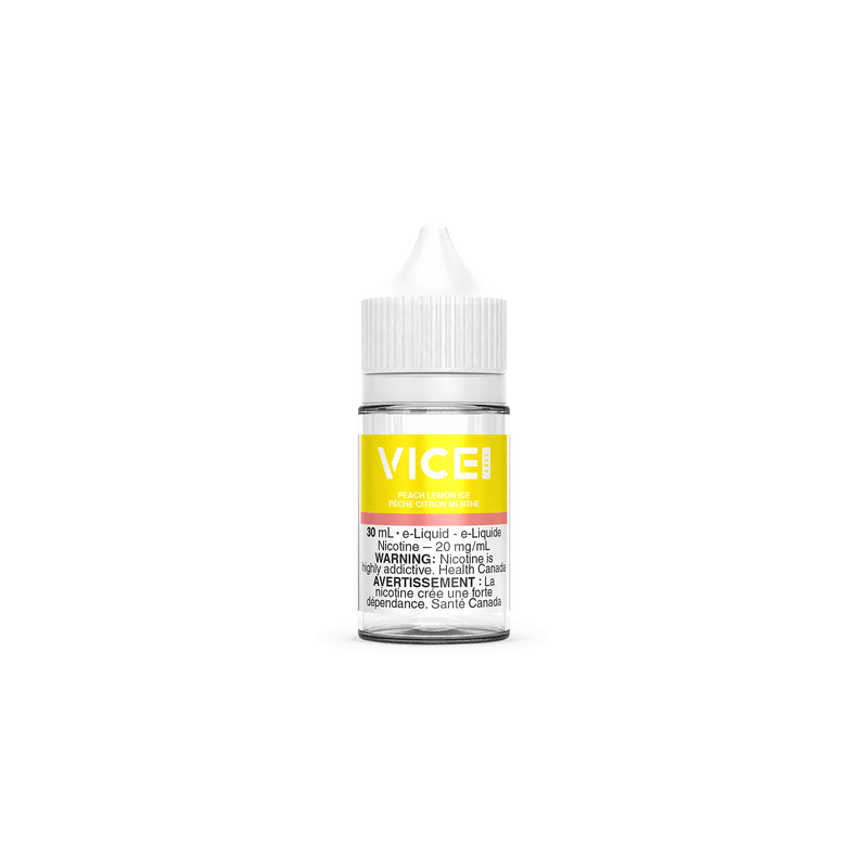 VICE SALT NIC 30ML PEACH LEMON ICE / 12MG Salt Nic VICE SALT NIC 30ML | Downtown Smokes N Vapes