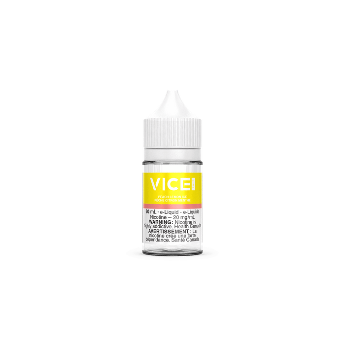 VICE SALT NIC 30ML PEACH LEMON ICE / 12MG Salt Nic VICE SALT NIC 30ML | Downtown Smokes N Vapes