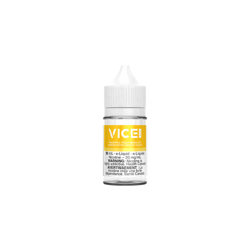 VICE SALT NIC 30ML PINEAPPLE PEACH MANGO ICE / 12MG Salt Nic VICE SALT NIC 30ML | Downtown Smokes N Vapes