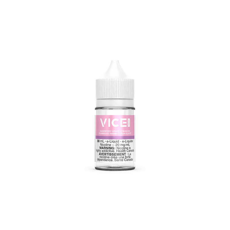 VICE SALT NIC 30ML RASPBERRY GRAPE LEMON ICE / 12MG Salt Nic VICE SALT NIC 30ML | Downtown Smokes N Vapes