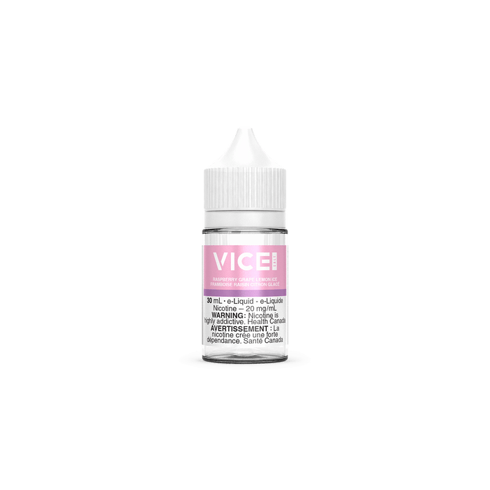 VICE SALT NIC 30ML RASPBERRY GRAPE LEMON ICE / 12MG Salt Nic VICE SALT NIC 30ML | Downtown Smokes N Vapes