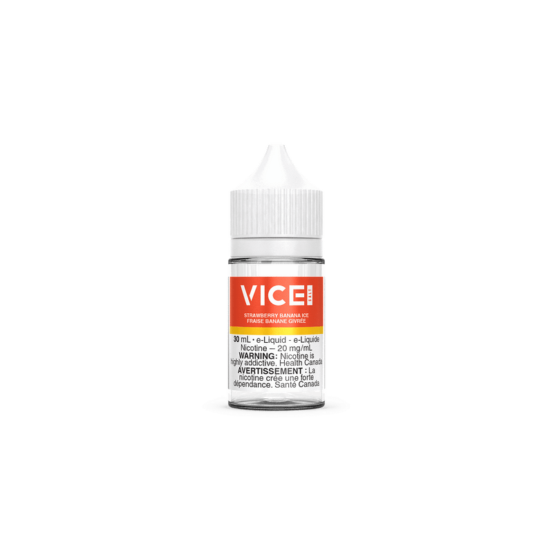 VICE SALT NIC 30ML STRAWBERRY BANANA ICE / 12MG Salt Nic VICE SALT NIC 30ML | Downtown Smokes N Vapes