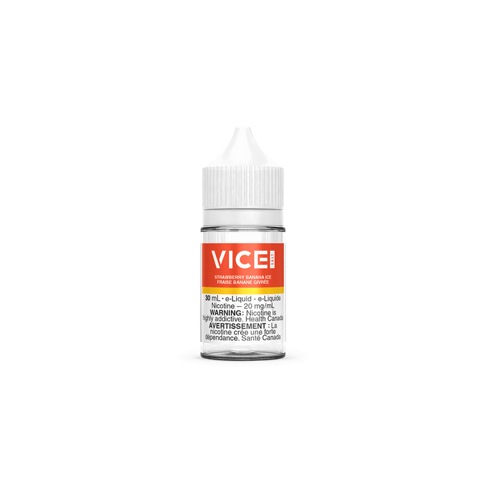 VICE SALT NIC 30ML STRAWBERRY BANANA ICE / 12MG Salt Nic VICE SALT NIC 30ML | Downtown Smokes N Vapes