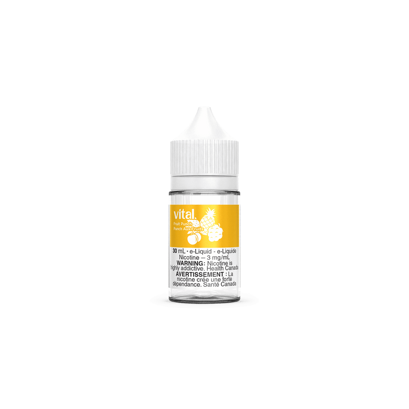 VITAL FREEBASE 30ML FRUIT PUNCH / 3MG Freebase VITAL FREEBASE 30ML | Downtown Smokes N Vapes