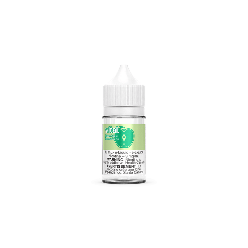 VITAL FREEBASE 30ML GREEN APPLE / 3MG Freebase VITAL FREEBASE 30ML | Downtown Smokes N Vapes