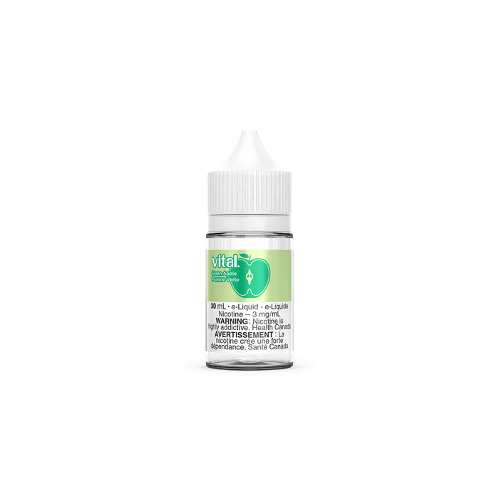 VITAL FREEBASE 30ML GREEN APPLE / 3MG Freebase VITAL FREEBASE 30ML | Downtown Smokes N Vapes