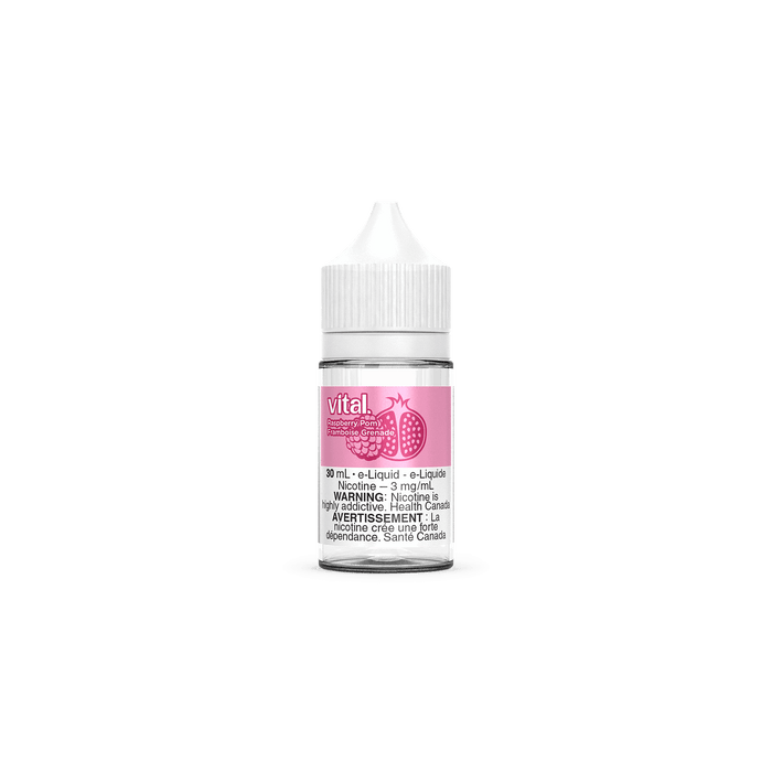VITAL FREEBASE 30ML RASPBERRY POM / 3MG Freebase VITAL FREEBASE 30ML | Downtown Smokes N Vapes