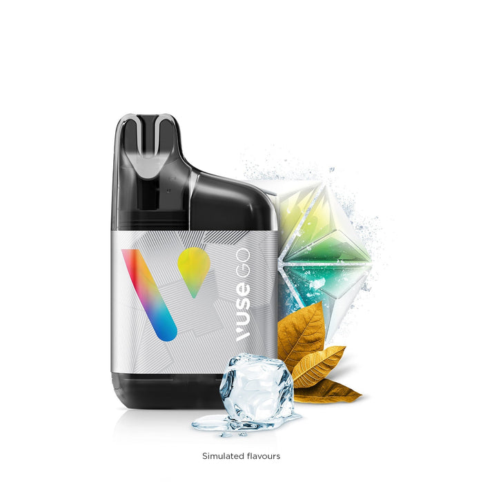 VUSE GO 1000 DISPOSABLE Clear Ice Tobacco Disposables VUSE GO 1000 DISPOSABLE | Downtown Smokes N Vapes