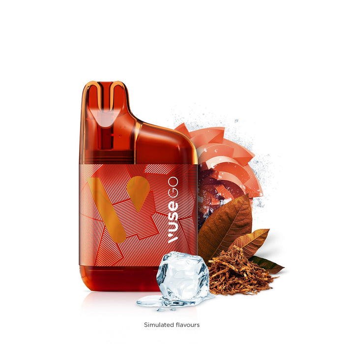 VUSE GO 1000 DISPOSABLE Rich Tobacco Ice Disposables VUSE GO 1000 DISPOSABLE | Downtown Smokes N Vapes