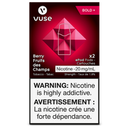 VUSE PODS (Balanced Bold + & Mellow) Berry Fruits / 20MG (Bold + ) Closed Pods VUSE PODS (Balanced Bold + & Mellow)