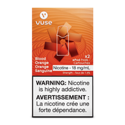 VUSE PODS (Balanced Bold + & Mellow) Blood Orange / 18MG (Balanced) Closed Pods VUSE PODS (Balanced Bold + & Mellow)
