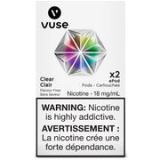 VUSE PODS (Balanced Bold + & Mellow) Clear / 18MG (Balanced) Closed Pods VUSE PODS (Balanced Bold + & Mellow)
