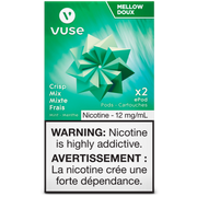 VUSE PODS (Balanced Bold + & Mellow) Crisp Mix / 12MG (Mellow) Closed Pods VUSE PODS (Balanced Bold + & Mellow)