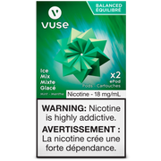 VUSE PODS (Balanced Bold + & Mellow) Ice Mix / 18MG (Balanced) Closed Pods VUSE PODS (Balanced Bold + & Mellow)